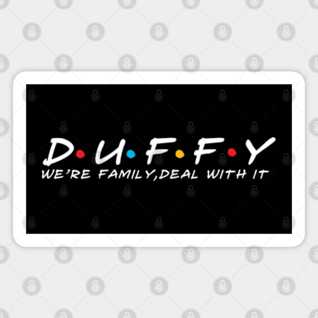 The Duffy Family Duffy Surname Duffy Last name Magnet by TeeLogic